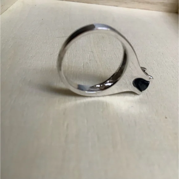 New vintage cocktail ring STG Sapphire - Picture 9 of 13